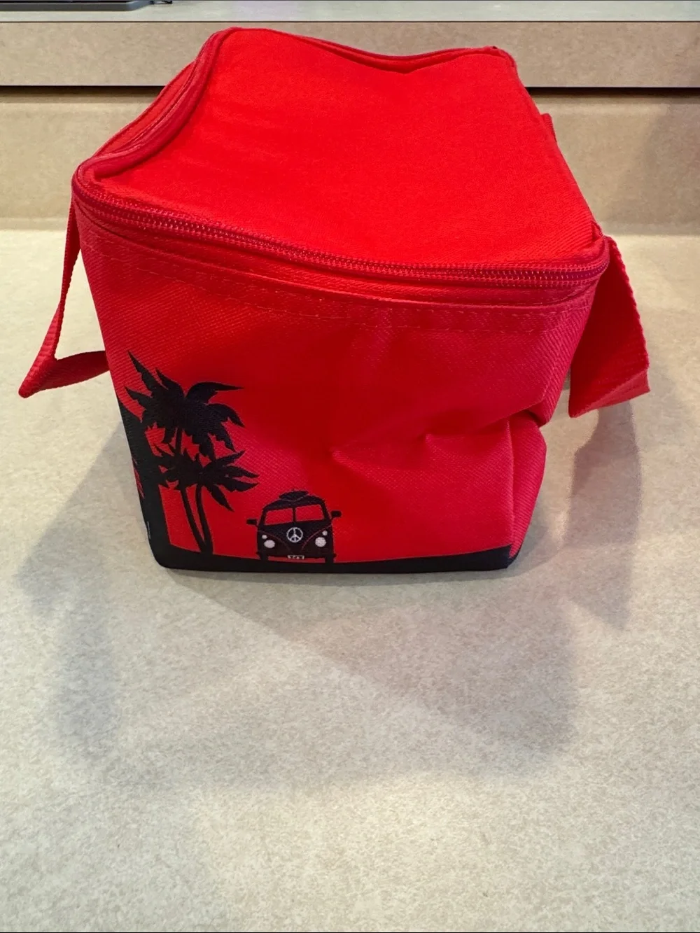 Trader Joe's Red Mini Insulated Lunch Bag